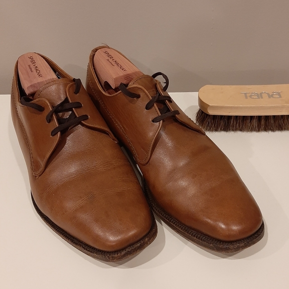 Crockett & Jones Derby Dress Shoes - Picture 1 of 11